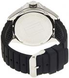 Tommy Hilfiger Men's 1791203 Casual Sport Analog Display Quartz Black Watch