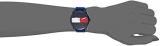 Tommy Hilfiger Men's Quartz Plastic and Rubber Casual Watch, Color:Blue (Model: 1791322)