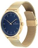 Tommy Hilfiger Men's Quartz Watch with Stainless Steel Strap, Gold, 21 (Model: 1791877)