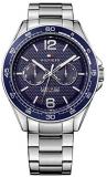 TOMMY HILFIGER Men's Sophisticated Sport Stainless Steel Quartz Watch with S...