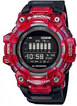 Casio Men&#39;s G-Shock Quartz Watch with Plastic Strap, Black, 24 (Model: GBD-100SM-4A1ER)