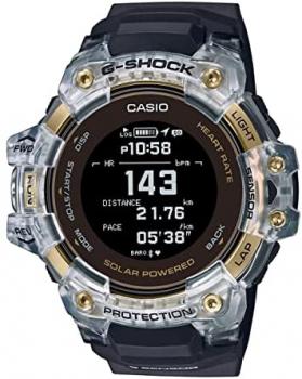 Casio Men&#39;s G-Shock Quartz Watch with Plastic Strap, Black, 26 (Model: GBD-H1000-1A9ER)
