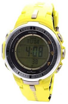 Casio Men&#39;s PRW-3000-9BDR Pro Trek Digital Display Quartz Yellow Watch