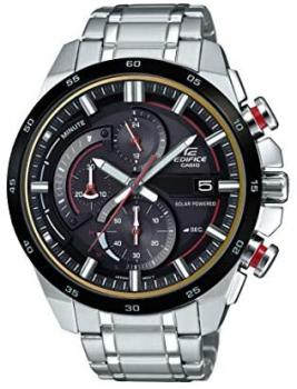 Casio Men&#39;s Edifice Stainless Steel Quartz Watch with Stainless-Steel Strap, Silver, 20.7 (Model: EQS-600DB-1A4CR)