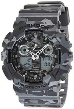Casio Mens G SHOCK Analog-Digital Sport Quartz Watch (Imported) GA-100CM-8A