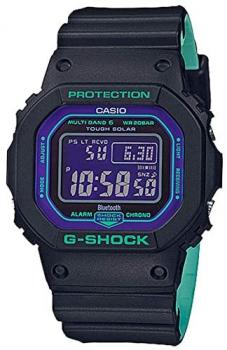 Casio G-Shock GWB5600BL-1 Black Teal Digital Resin Watch