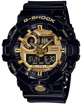 Casio Men&#39;s Multi-Dial Quartz Watch with Resin Strap GA-710GB-1AER