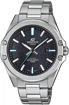 Casio Men&#39;s Analogue Quartz Watch with Stainless Steel Strap EFR-S107D-1AVUEF