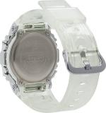 Casio Men's G-Shock Stainless Steel Quartz Watch with Plastic Strap, Clear, 22 (Model: GM-5600SCM-1ER)