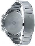 Casio Men's Edifice Quartz Watch with Stainless Steel Strap, Silver, 23 (Model: EFV-620D-2AVUEF)