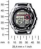 Casio Men's Wave Ceptor Quartz Watch with Stainless Steel Strap, Silver, 21 (Model: WV-200RD-1AEF)