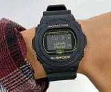 Casio Men's G-Shock Quartz Watch with Plastic Strap, Black, 21 (Model: DW-5700BBM-1ER)