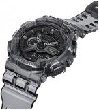 Casio Men's G-Shock Quartz Watch with Plastic Strap, Grey, 28 (Model: GA-110SKE-8AER)