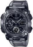 Casio Men's G-Shock Quartz Watch with Plastic Strap, Grey, 24 (Model: GA-2000SKE-8AER)