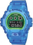 Casio Men's G-Shock Quartz Watch with Plastic Strap, Blue, 24 (Model: DW-6900LS-2ER)
