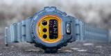 Casio Men's G-Shock Quartz Watch with Plastic Strap, Grey, 24 (Model: DW-6900LS-1ER)