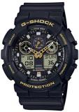 Casio G-Shock Men&#39;s Watch GA-100GBX, Yellow, Bracelet