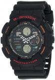 Casio G-Shock GA-140-1A4DR Analog Quartz Black Resin Men's Watch