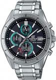 Casio Men's Edifice Quartz Watch with Stainless Steel Strap, Silver, 20 (Model: EFS-S510D-1BVUEF)