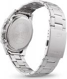 Casio Men's Edifice Quartz Watch with Stainless Steel Strap, Silver, 19 (Model: EFS-S590D-1AVUEF)