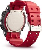 Casio Men's Autumn-Winter 19 Digital Watch with Plastic Strap, Red, 22 (Model: GA-140-4AER)