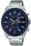 Casio Men&#39;s Edifice Quartz Watch with Stainless Steel Strap, Silver, 20 (Model: EFV-610DB-2AVUEF)