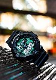 [Casio] Watch G-Shock Black and Green Series GA-700MG-1AJF Men's Black