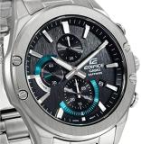 Casio Men's Edifice Quartz Watch with Stainless Steel Strap, Silver, 20 (Model: EFR-S567D-1AVUEF)