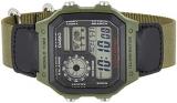 Casio Classic Green Watch AE1200WHB-3B