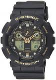 Casio Men&#39;s G-Shock GA100GBX-1A9 Black Polyurethane Japanese Quartz Sport Watch