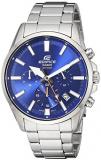 Casio Men's Edifice Stainless Steel Quartz Watch with Stainless-Steel Strap,...