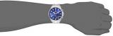 Casio Men's Edifice Stainless Steel Quartz Watch with Stainless-Steel Strap, Blue, 10 (Model: EFV-510D-2AVCF)