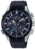 Casio Men's Edifice Stainless Steel Quartz Watch with Rubber Strap, Black, 22 (Model: EQB-501XBR-1ACF)