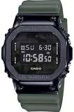Men's Casio G-Shock Digital Black Ion-Plated Metal Bezel Camo Dial Watch GM5600B-1