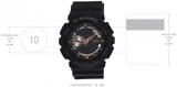 Casio Shock Men's Crystal Watch Color: Black