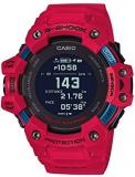 Casio Men&#39;s G-Shock Move Solar Powered Running Watch with Rubber Strap, Red, 34 (Model: GBD-H1000-4)