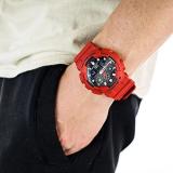 Casio Men's Quartz Watch with Plastic Strap (Model: GA-100B-4AER)