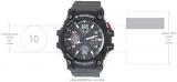 Casio G-Shock Quartz Black Dial Mens Watch GSG100-1A8