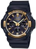 Casio G-Shock GAS100G-1A Tough Solar Resin/Stainless Steel Men's Watch (Blac...