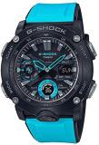 Casio GA2000-1A2 G-Shock Men&#39;s Watch Blue/Black 51.2mm Carbon/Resin