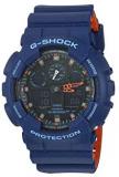 Casio Men&#39;s G Shock Quartz Watch with Resin Strap, Multi, 28.8 (Model: GA-100L-2ACR)