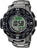 Casio Men&#39;s Pro Trek PRW-3500T-7CR Tough Solar Triple Sensor Digital Sport Watch