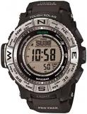 Casio Men&#39;s PRO TREK Quartz Watch with Resin Strap, Black, 26 (Model: PRW-3500-1CR)