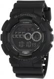 Casio Men&#39;s GD100-1BCR G-Shock X-Large Black Multi-Functional Digital Sport W...