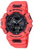 Casio Men&#39;s G-Shock Quartz Watch with Plastic Strap, Red, 24 (Model: GBA-900-4AER)