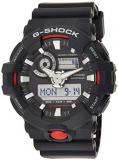 Casio G-shock Ana Digi Black Men's Watch, 200 Meter Water Resistant with Day and Date GA-700-1A