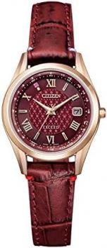 Citizen Disney Collection Exceed ES9378-01X Women's Wristwatch, 600 World Limited Edition Eco-Drive Radio Clock Direct Flight ES9378-01X Women's Red