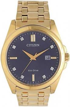 Citizen Analog Blue Dial Men's Watch-BM7103-51L, Blue, Free Size