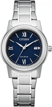 Citizen Womens Analogue Eco-Drive Watch with Stainless Steel Strap FE1220-89L, Silver, Bracelet