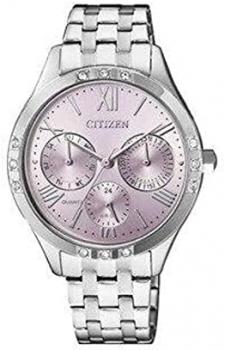 Citizen Chronograph Purple Dial Women's Watch-ED8170-56X